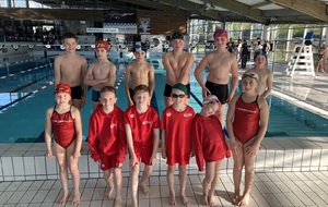 Inter écoles de natation à Saint Lô