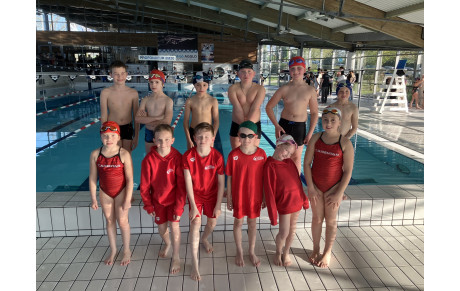 Inter écoles de natation à Saint Lô